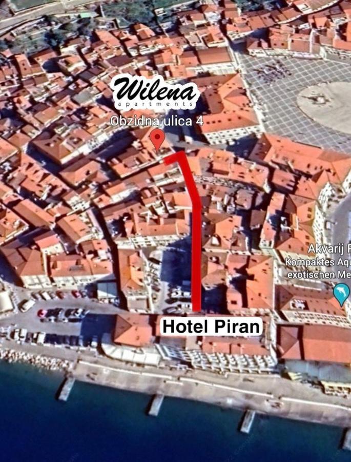 Wilena Apartments Piran Dış mekan fotoğraf