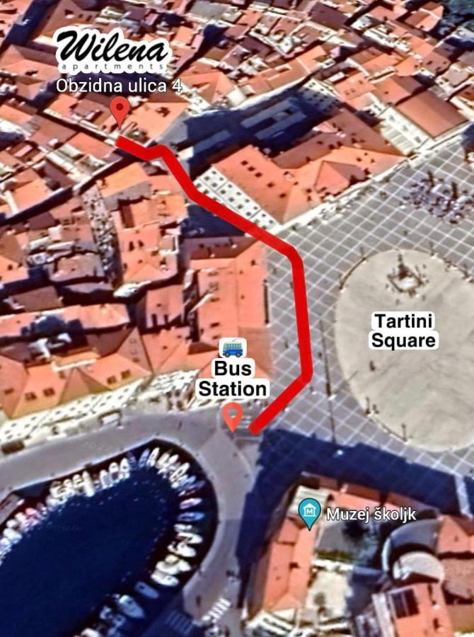 Wilena Apartments Piran Dış mekan fotoğraf